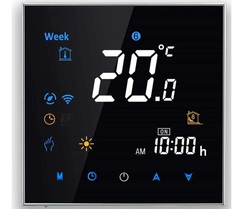 illustration of WIFI thermostat